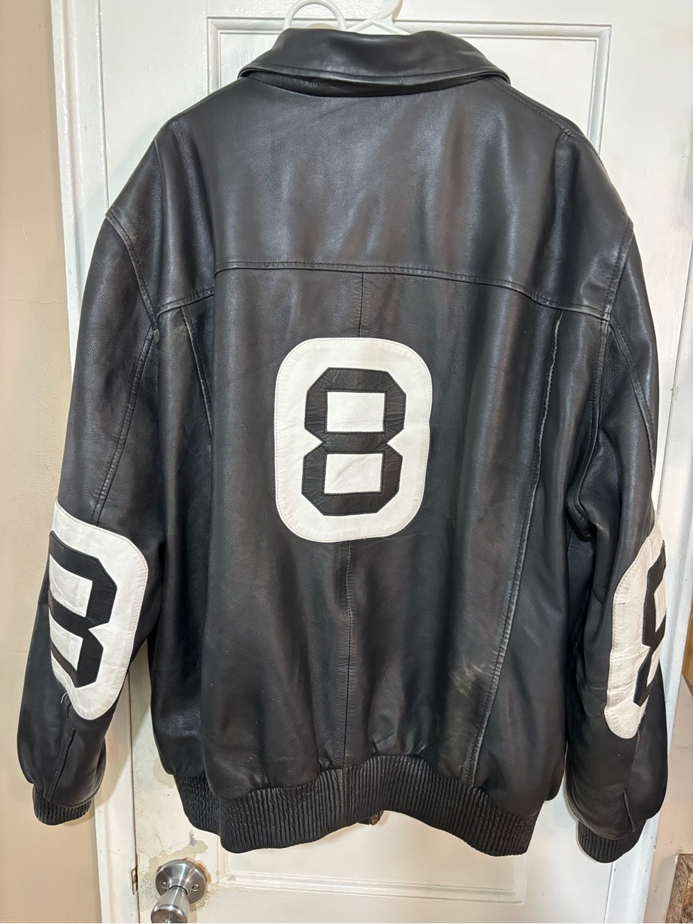 GIovanni Leather 8 Ball Jacket men’s.